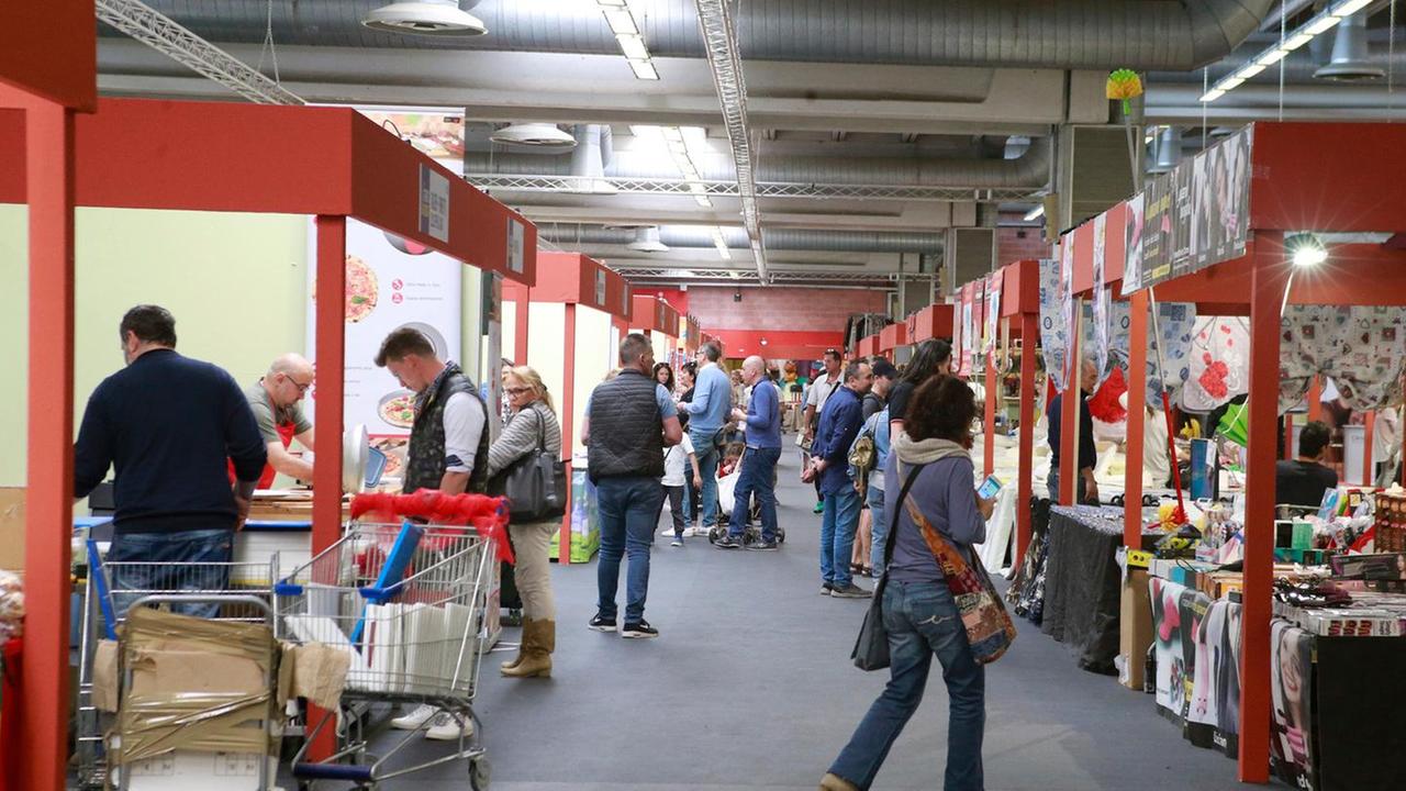 Affollati gli stand della Fiera di Modena