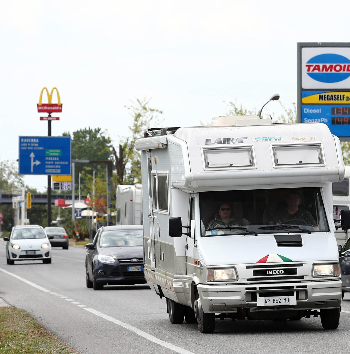Ieri traffico intenso e oggi via ai lavori