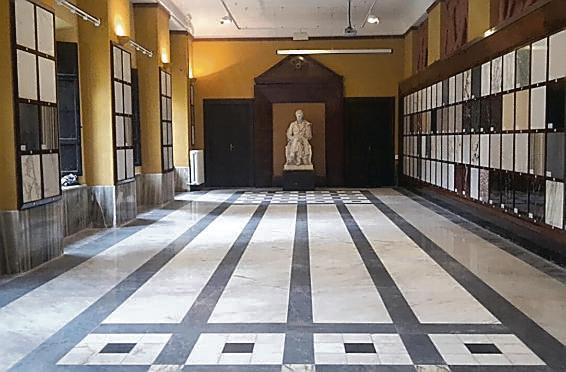 Il restauro della Sala Marmi