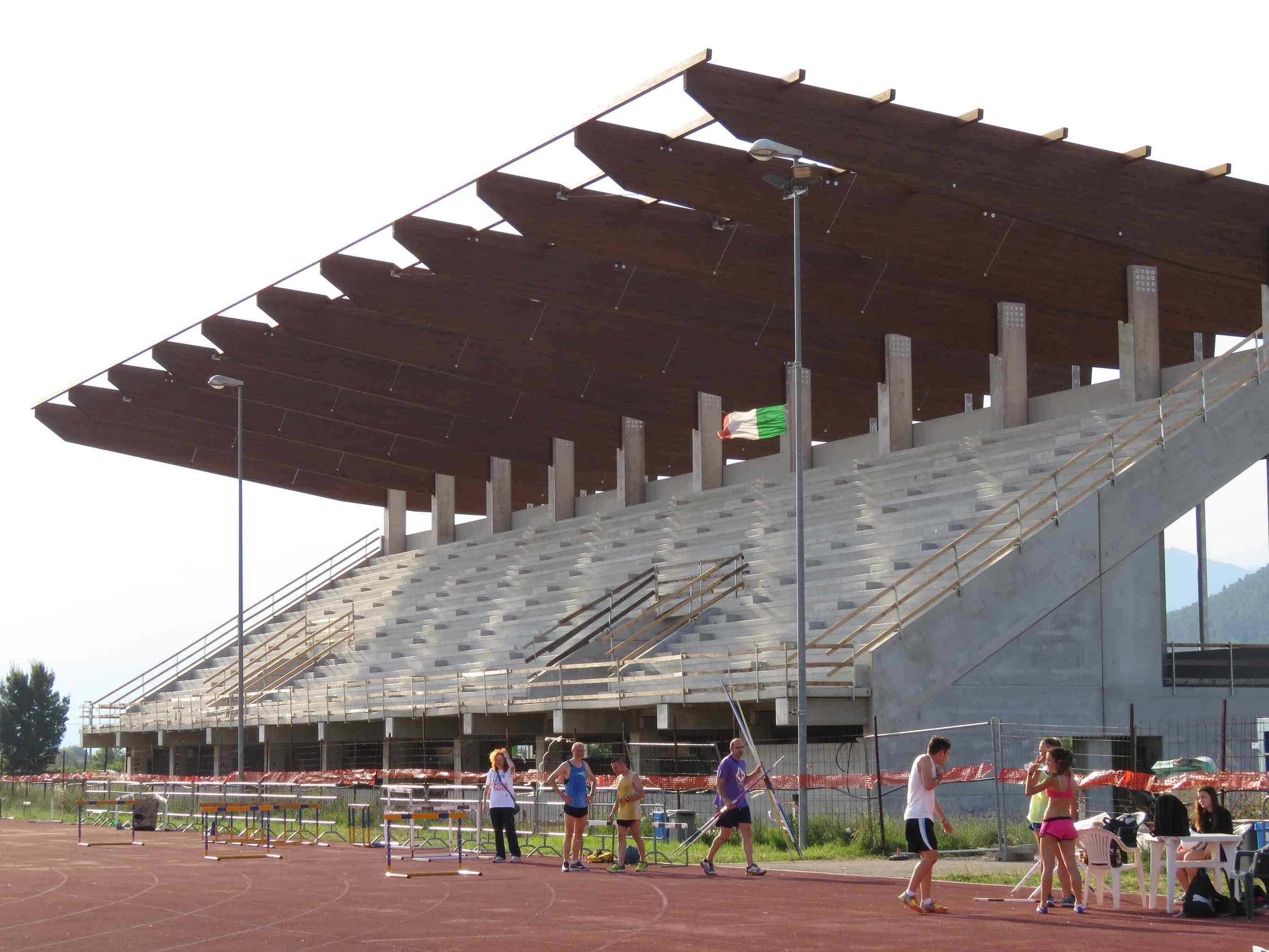 L'impianto sportivo di Coiano