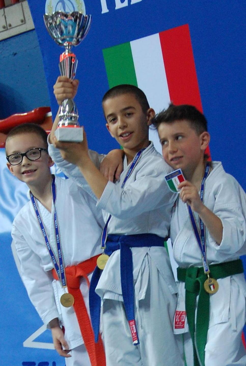 Yoseikan, pioggia di medaglie a Montecatini