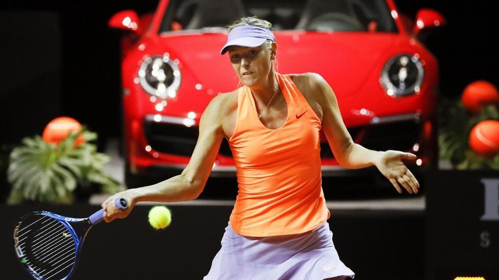 Sharapova torna e vince dopo lo stop per doping