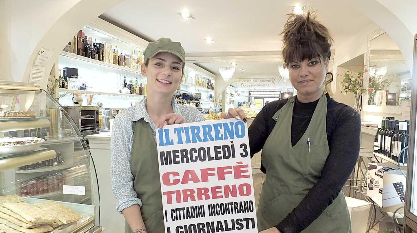 Alla pasticceria Lando luci su La Cella e Porta Fiorentina 