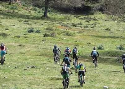 Ortobene, flash mob dei ciclisti 