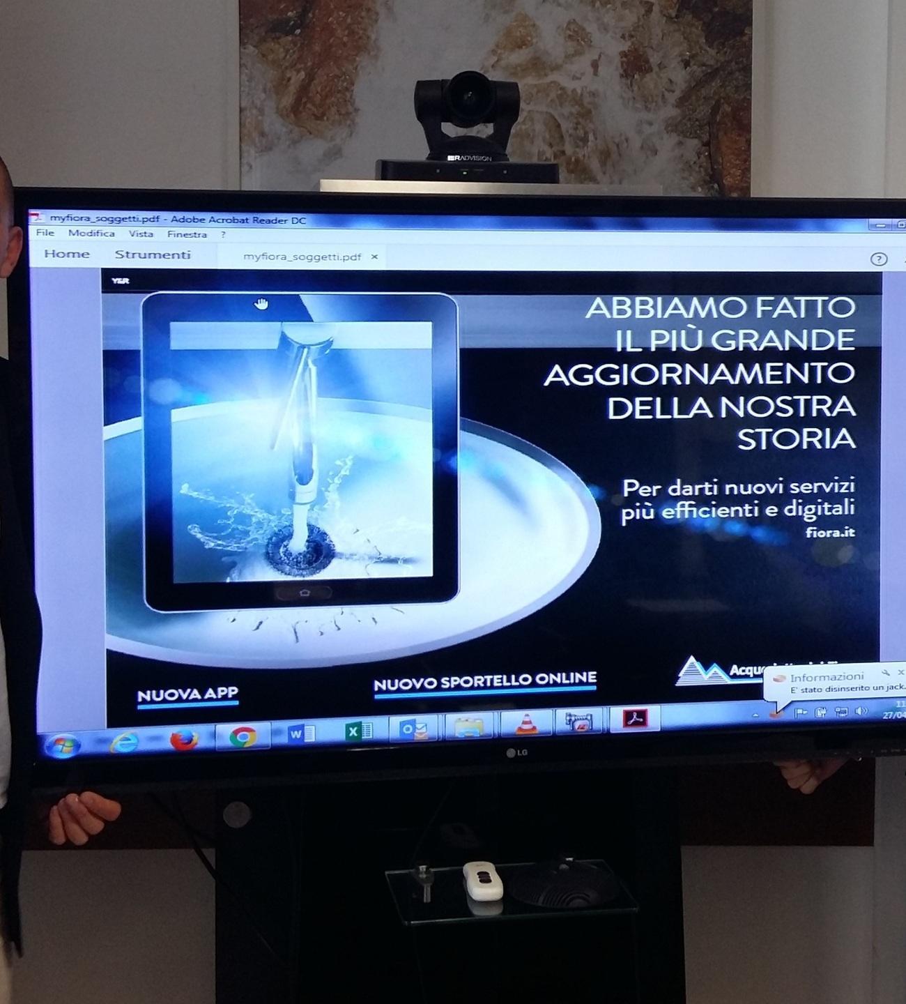 L’Acquedotto in un clic con MyFiora 
