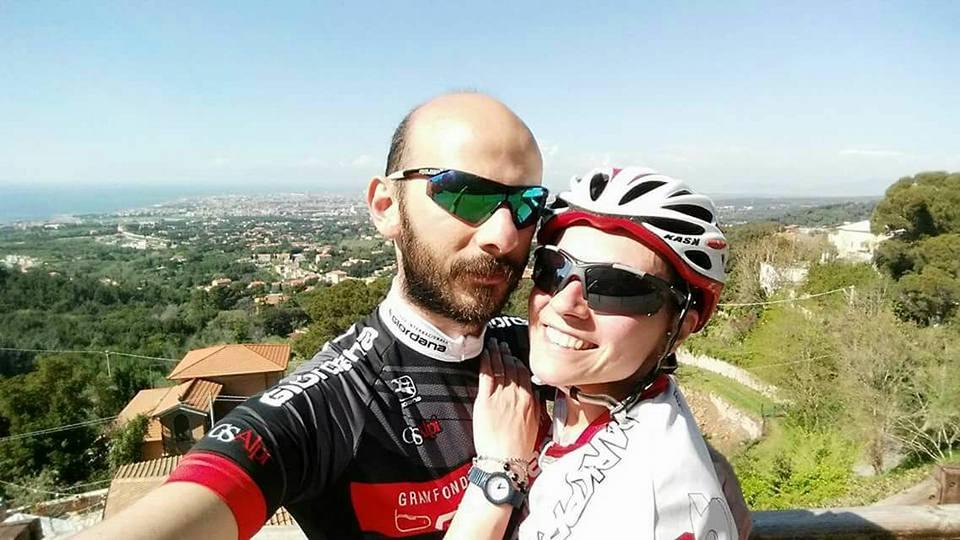 Stefano Perrone con la fidanzata Valentina