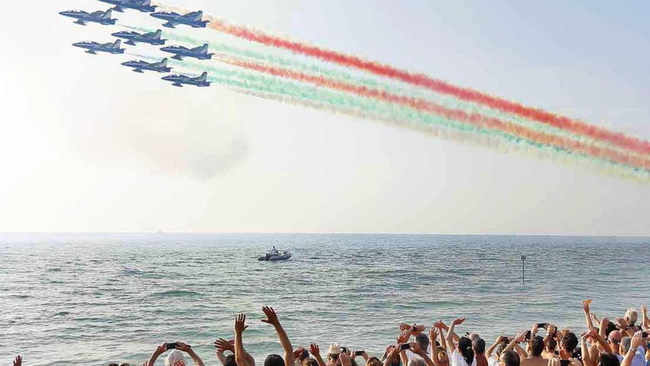 Frecce Tricolori sul litorale pisano: allo studio un piano anti ingorghi