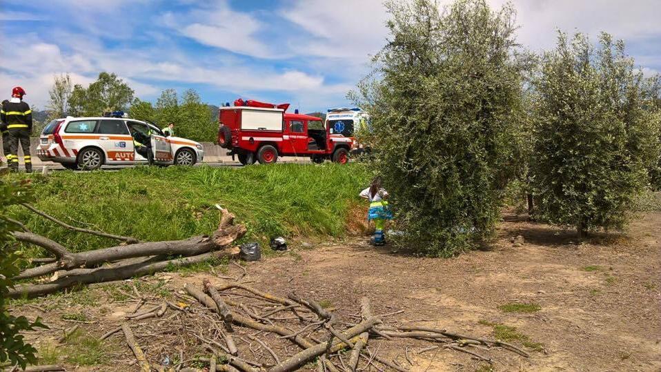 Il luogo dell'incidente