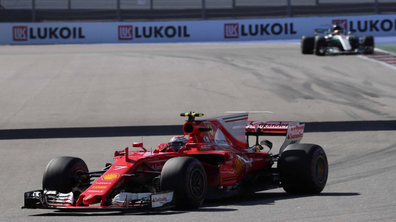La Ferrari al Gp di Russia