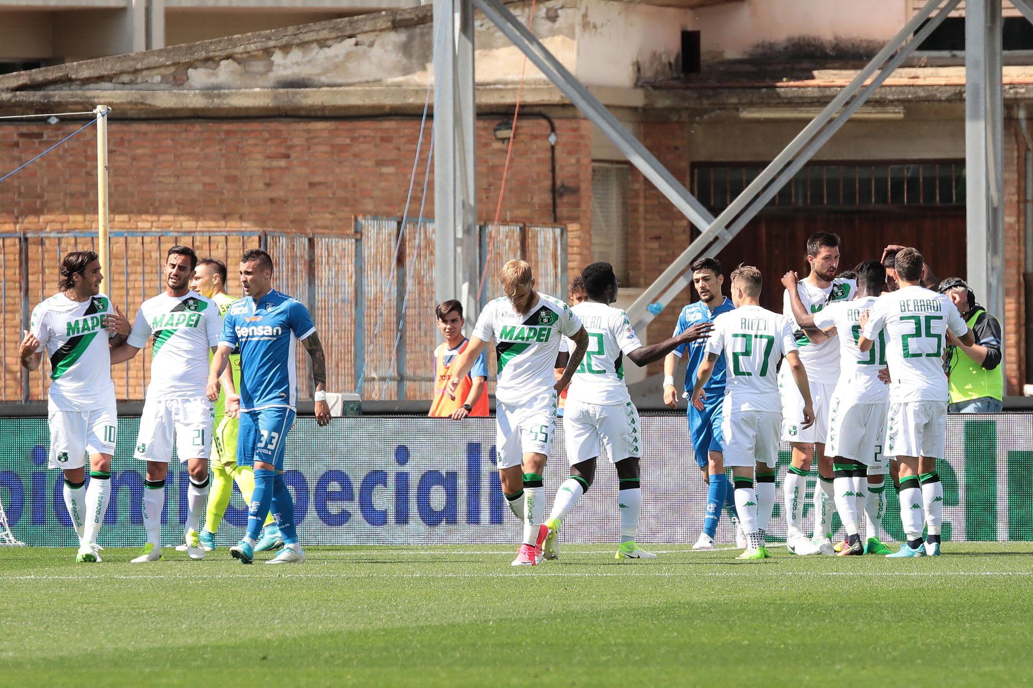 Sassuolo, un tris per espugnare Empoli