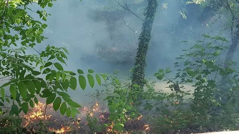 Piumini, è allarme continuo Sette incendi nel pomeriggio
