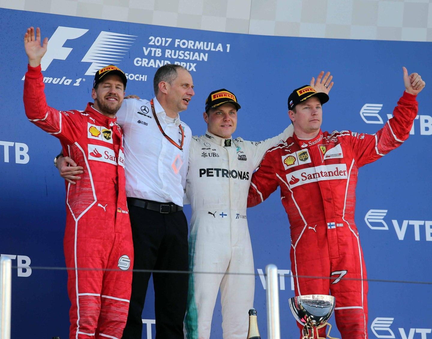 La prima di Bottas, Vettel è secondo 