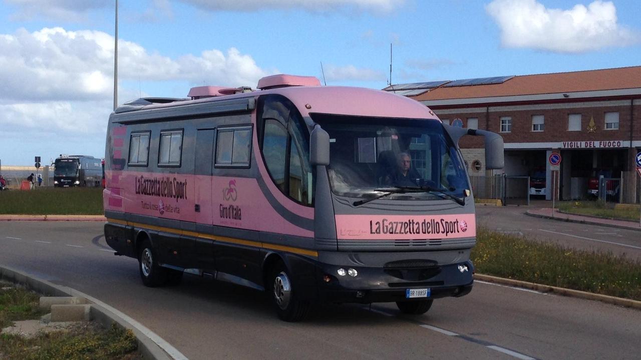 Giro d'Italia, tutto pronto in Sardegna per la grande partenza
