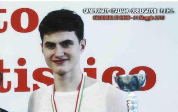 Alessio Gangi premiato dall'Unvs come Atleta dell'Anno 2016