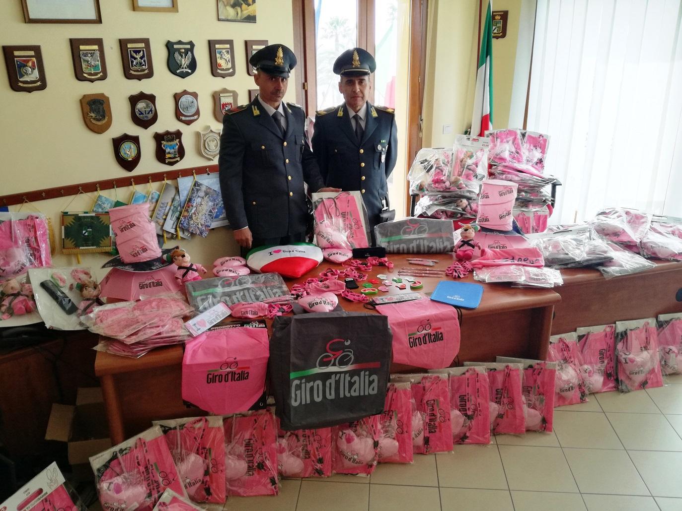 La merce sequestrata