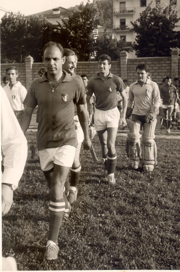 Giampaolo Medda con la maglia della nazionale