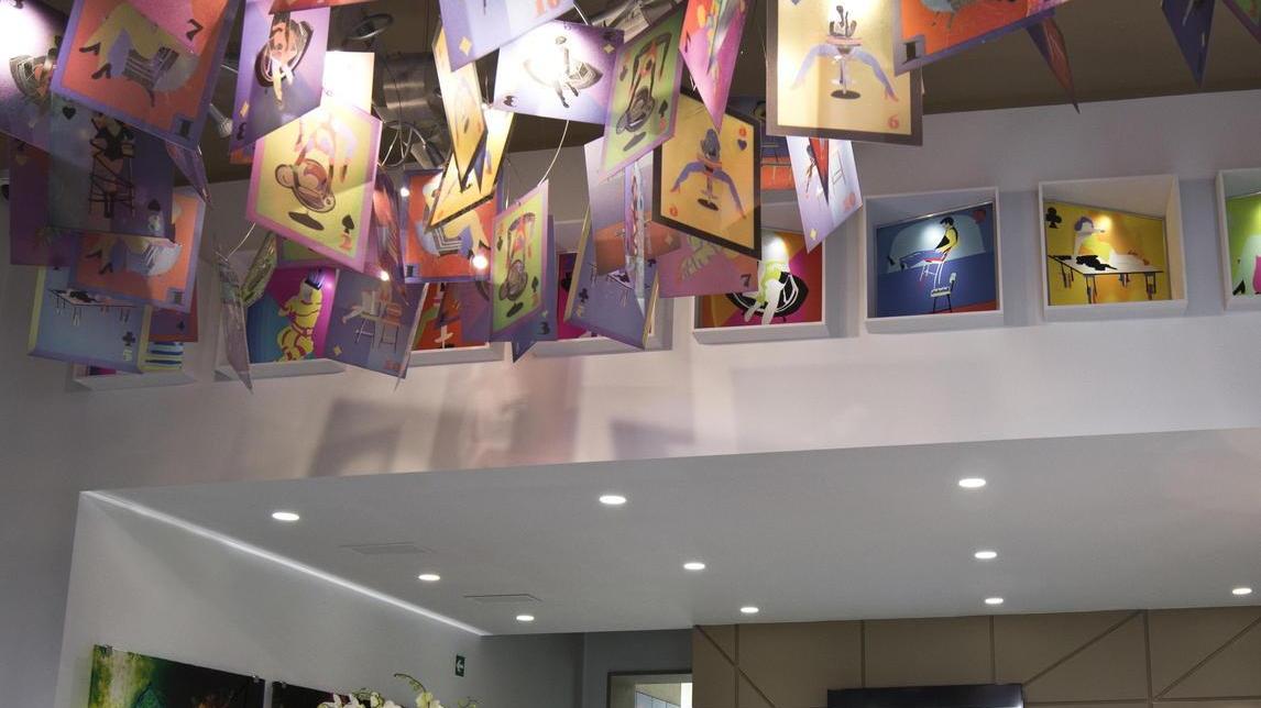 In banca come in una galleria d’arte moderna