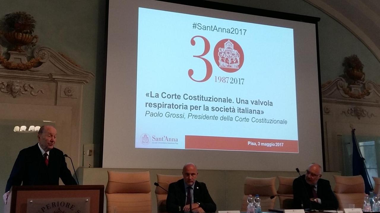 I 30 anni del Sant’Anna festeggiati con Grossi
