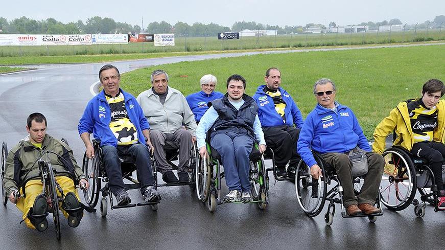 Aspettando la Granfondo scende in pista l’Handbike