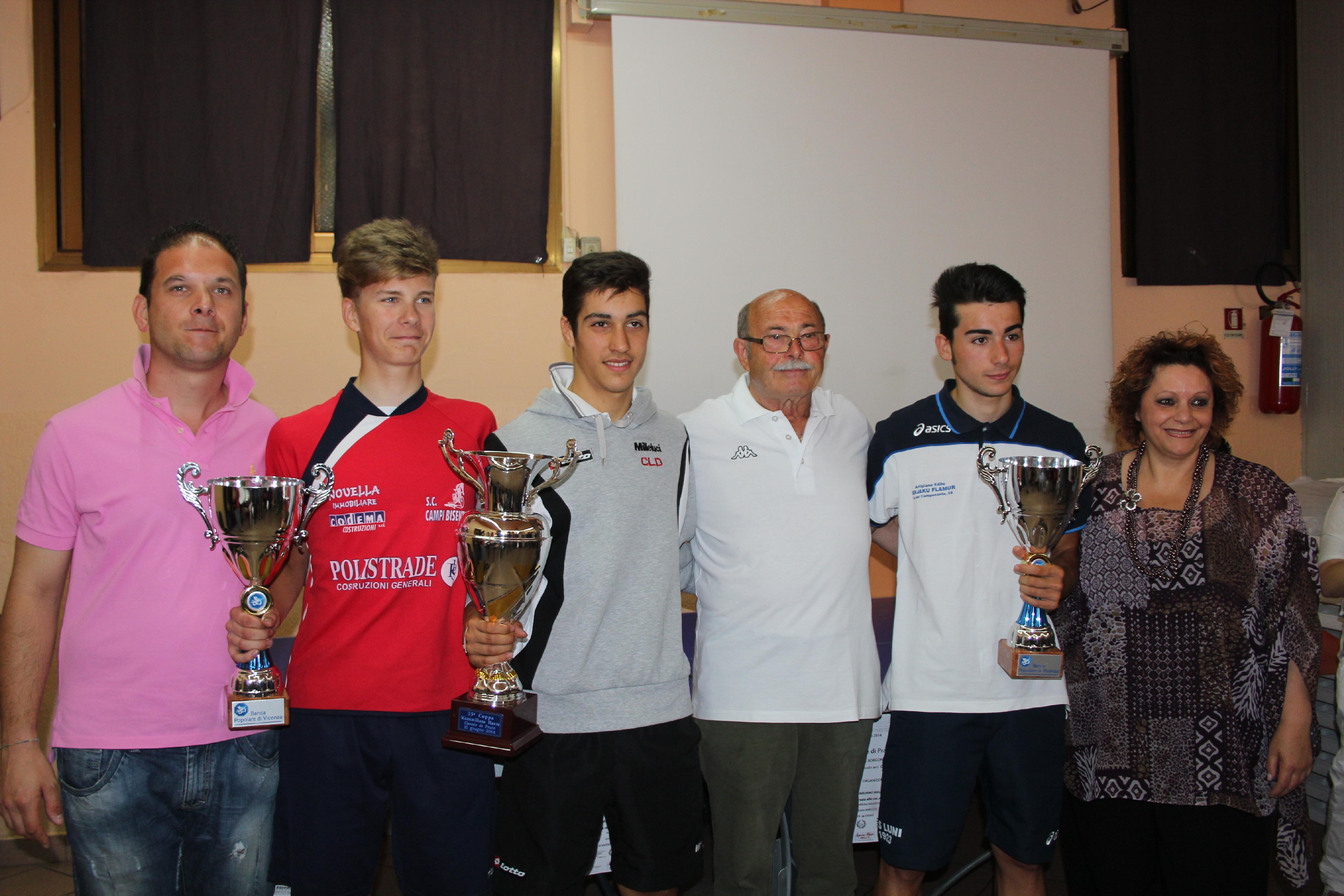 La premiazione dello scorso anno