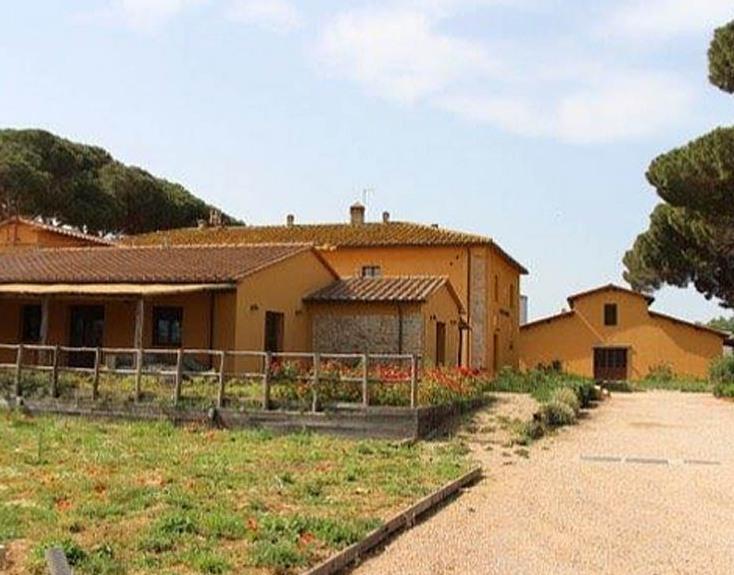 Uno scorcio del Casone Ugolino a Castagneto Carducci