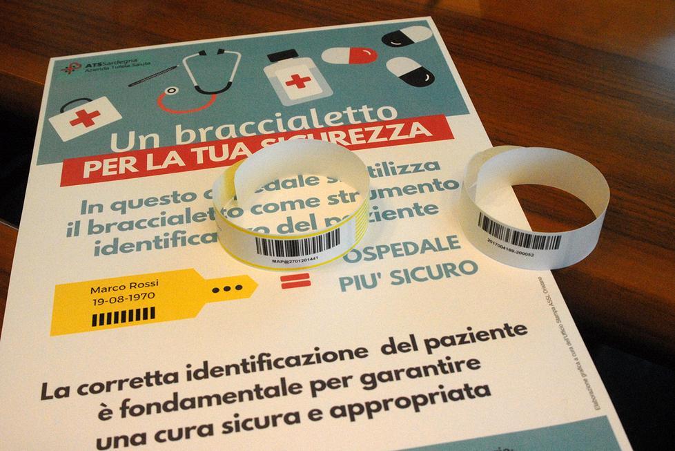 Braccialetto sanitario, mai più equivoci in corsia
