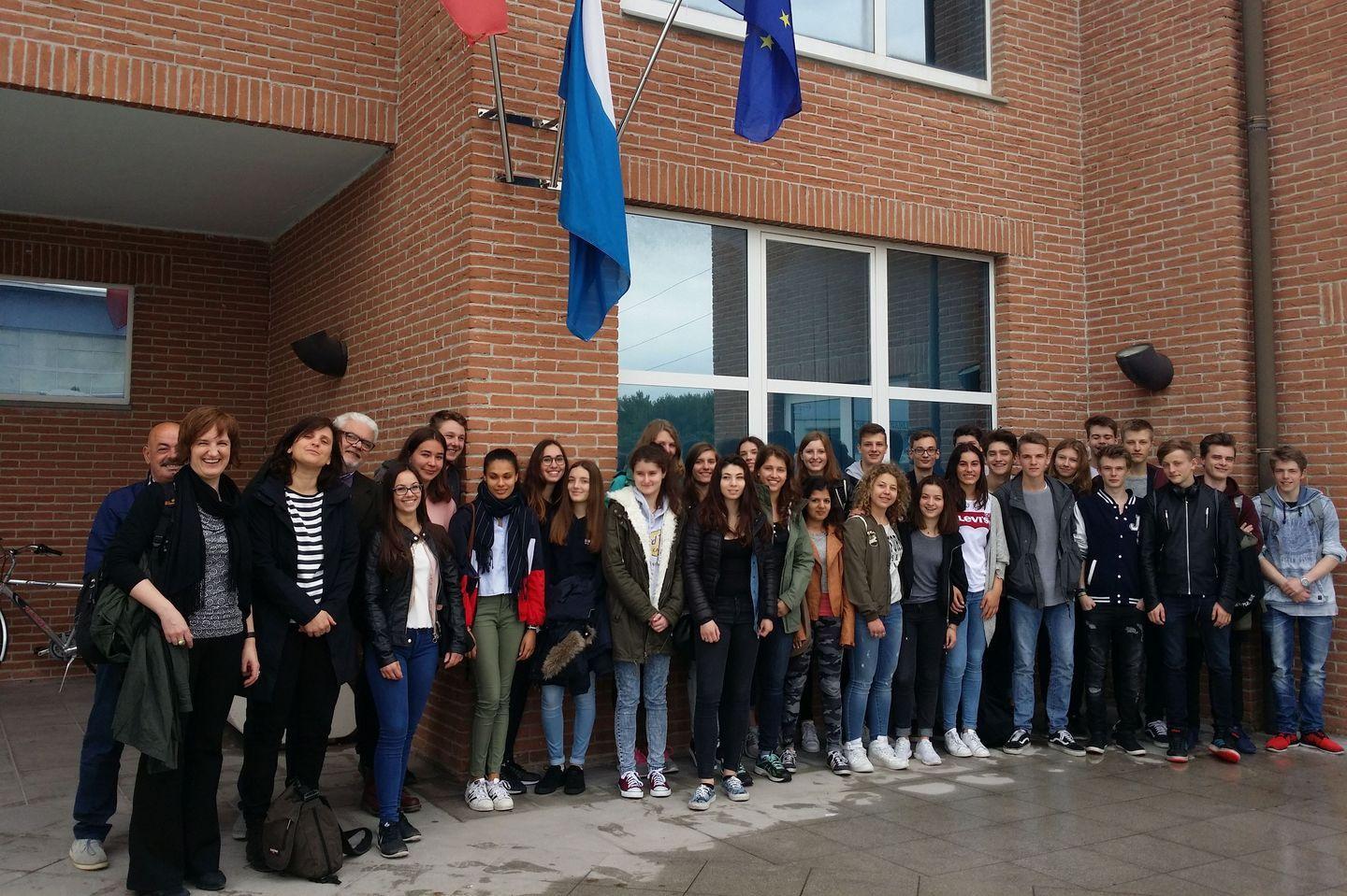 Studenti tedeschi al Fermi
