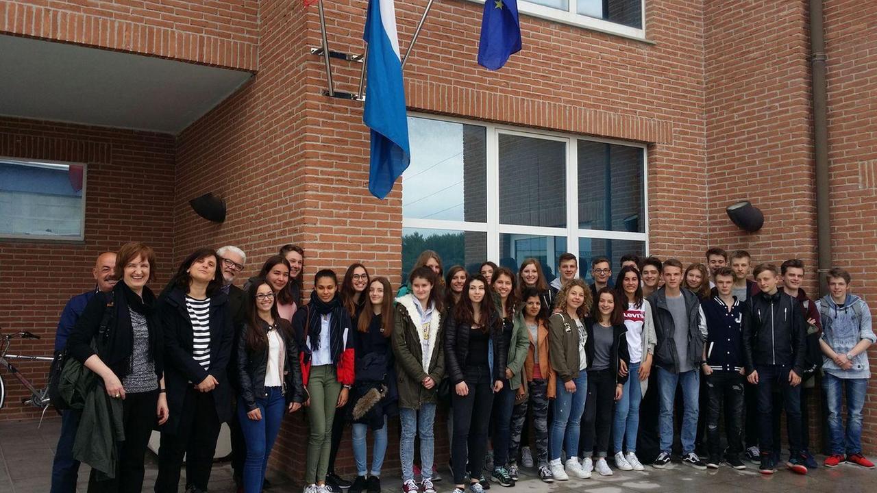 Studenti tedeschi al Fermi