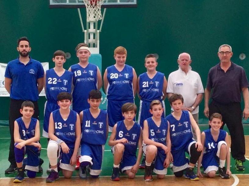 Under 13 biancoblù, un brillante en plein  