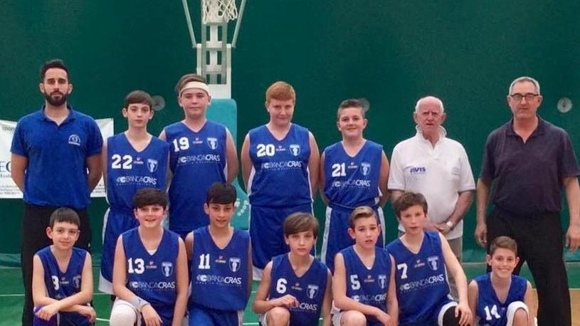 Under 13 biancoblù, un brillante en plein
