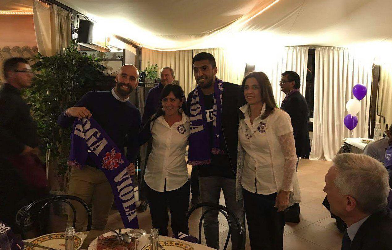 I giocatori incontrano i tifosi