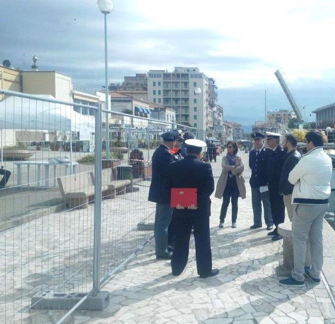 Prove di sicurezza per l’arrivo di tre crociere