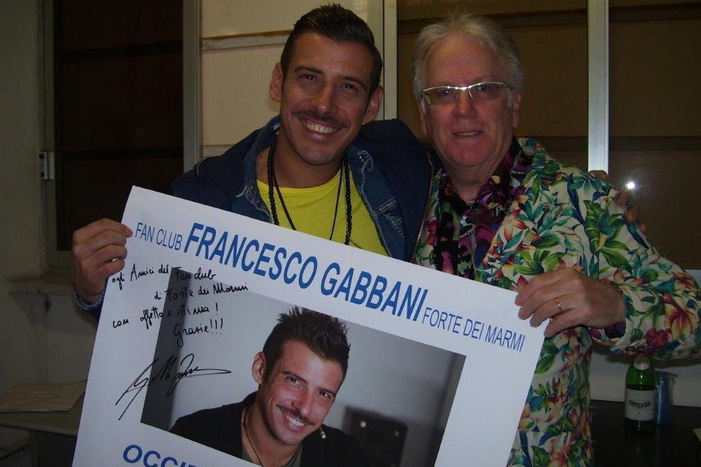 Gabbani al Forte ringrazia il primo fan club su Facebook