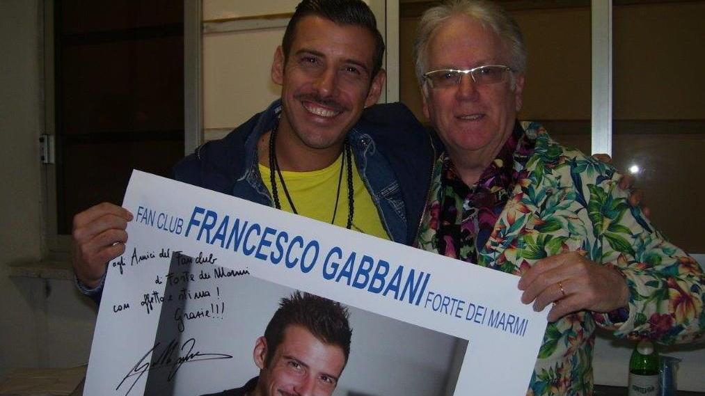 Gabbani al Forte ringrazia il primo fan club su Facebook