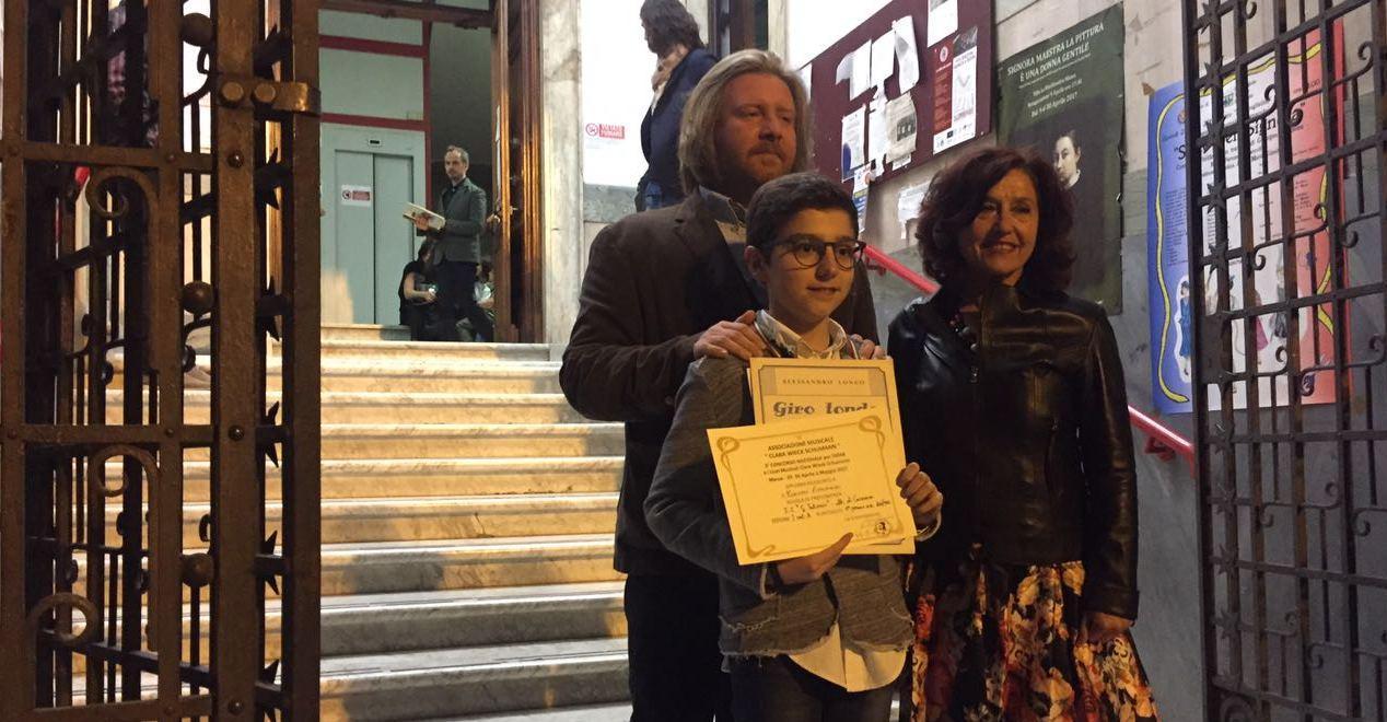 Due alunni della Taliercio  premiati dalla “Schumann”