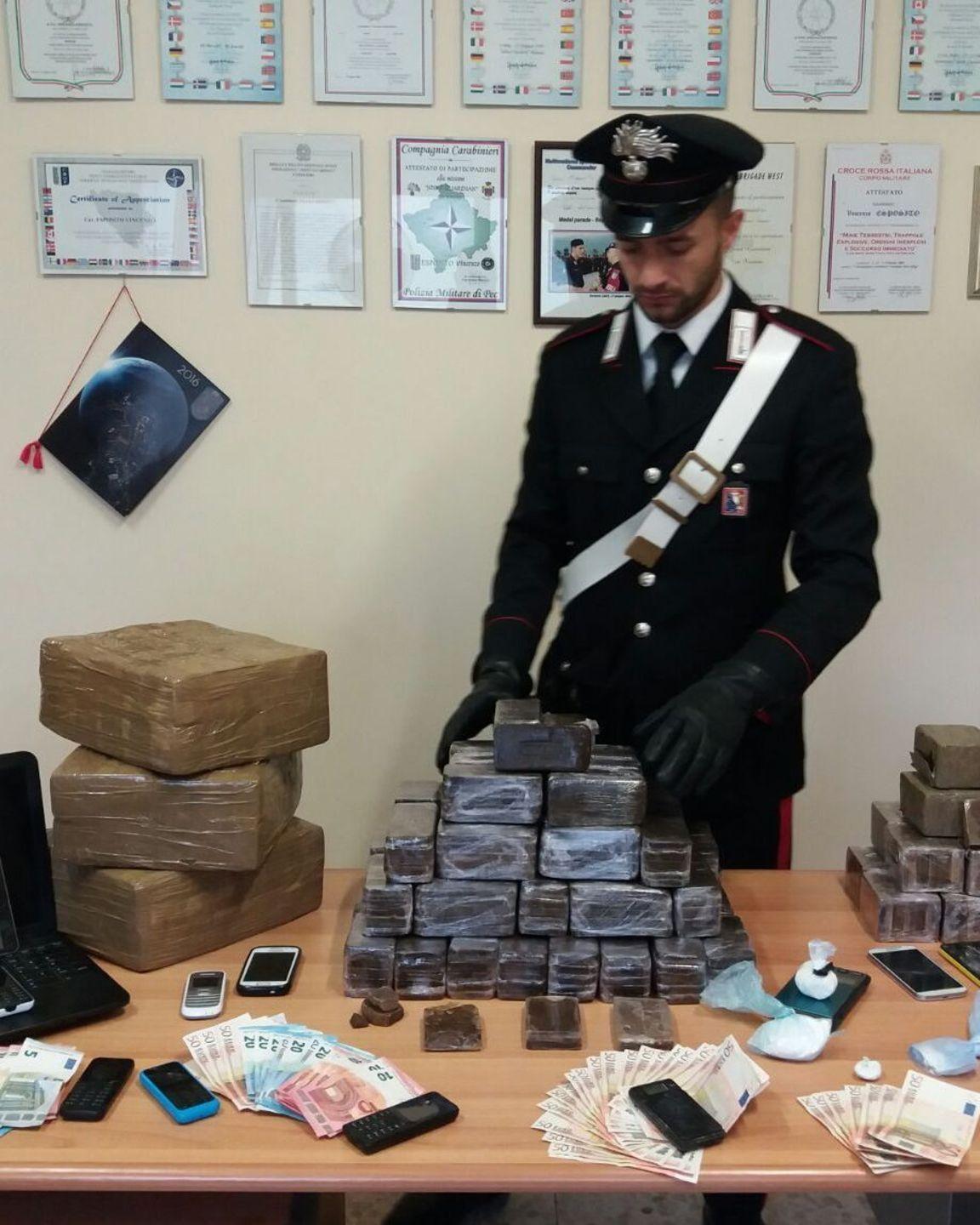 Spaccio, capobanda in carcere 