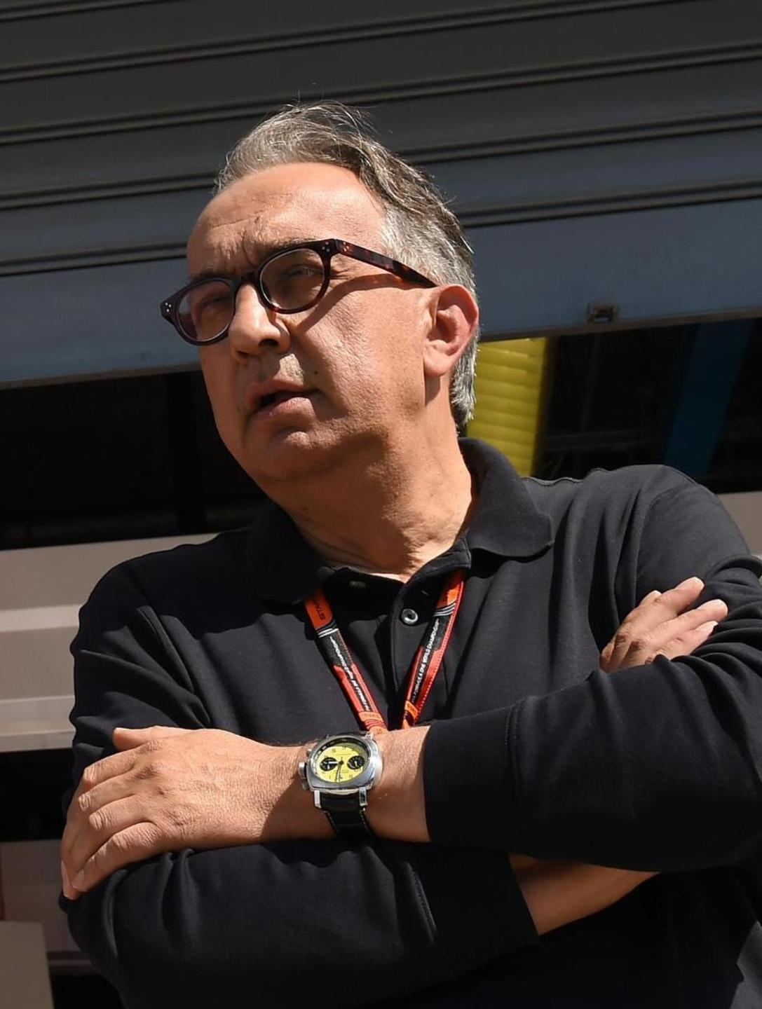 Marchionne si coccola la nuova Ferrari 