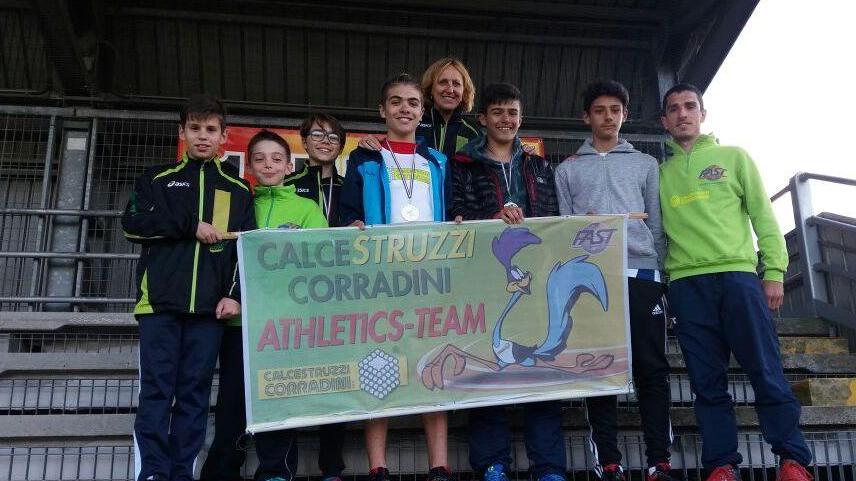I cadetti della Corradini Rubiera sono d’oro ai regionali