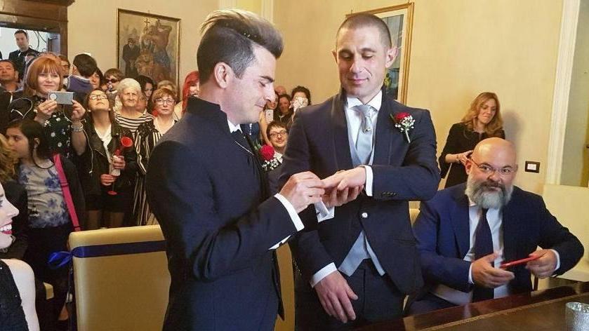 Emozione per Gavino e Fabrizio