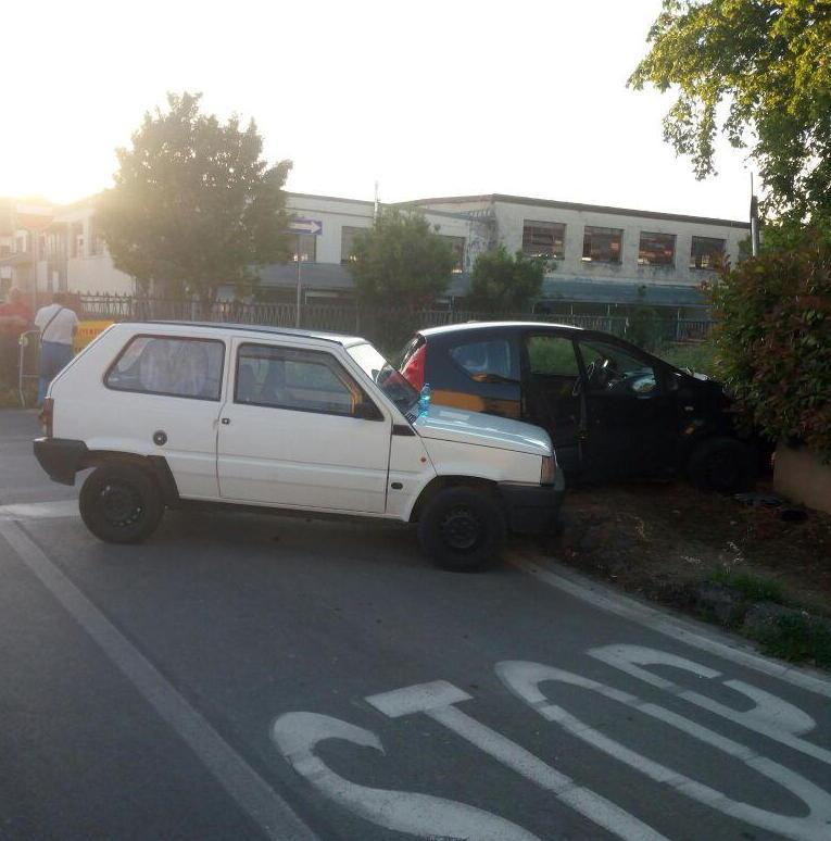 San Filippo, due feriti nello scontro allo stop