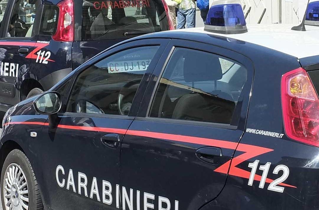 Una pattuglia dei carabinieri