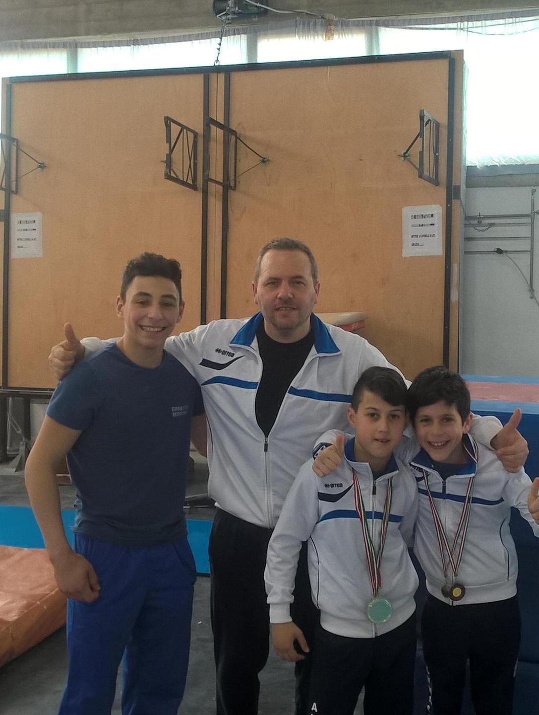 Ginnastica maschile al top in Toscana  
