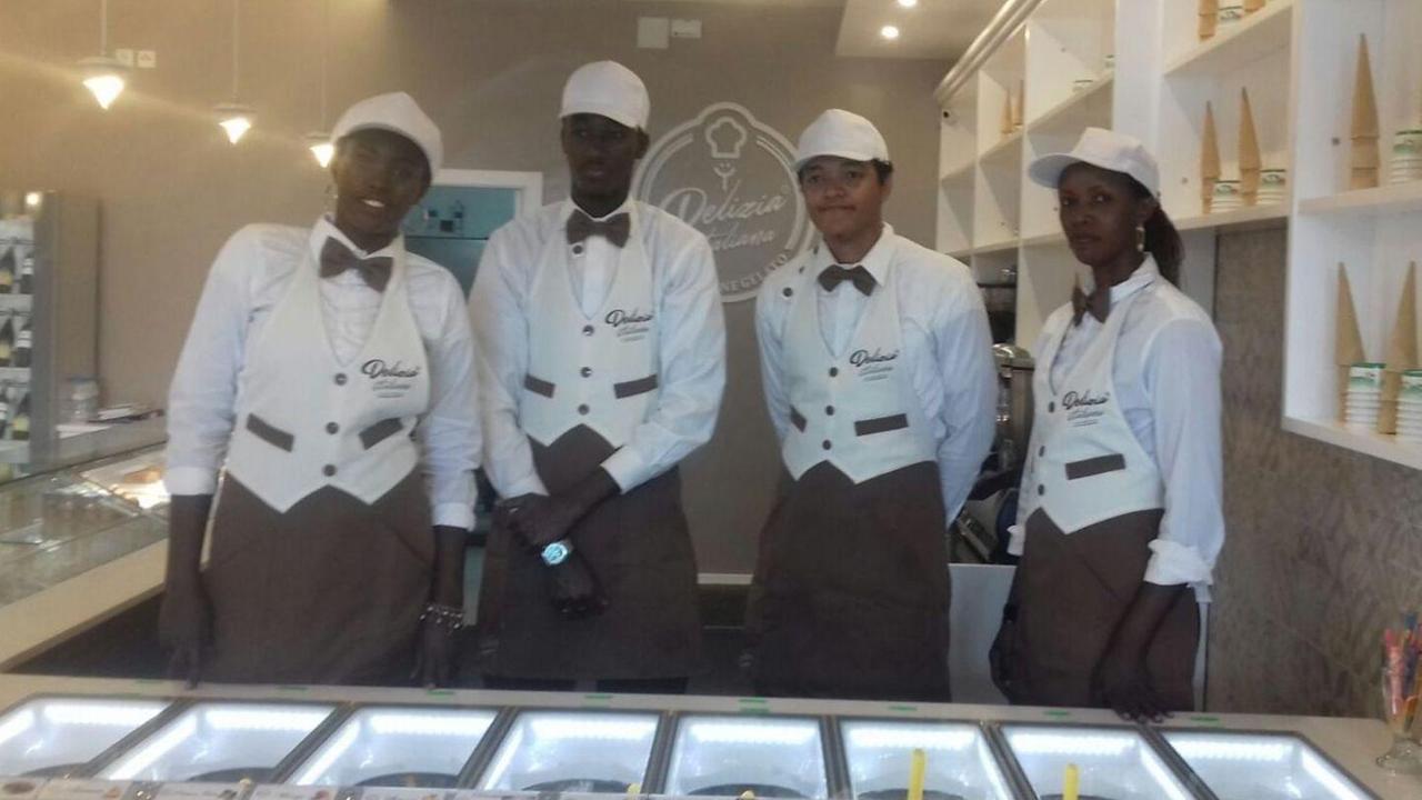 Le piadine ferraresi in Africa