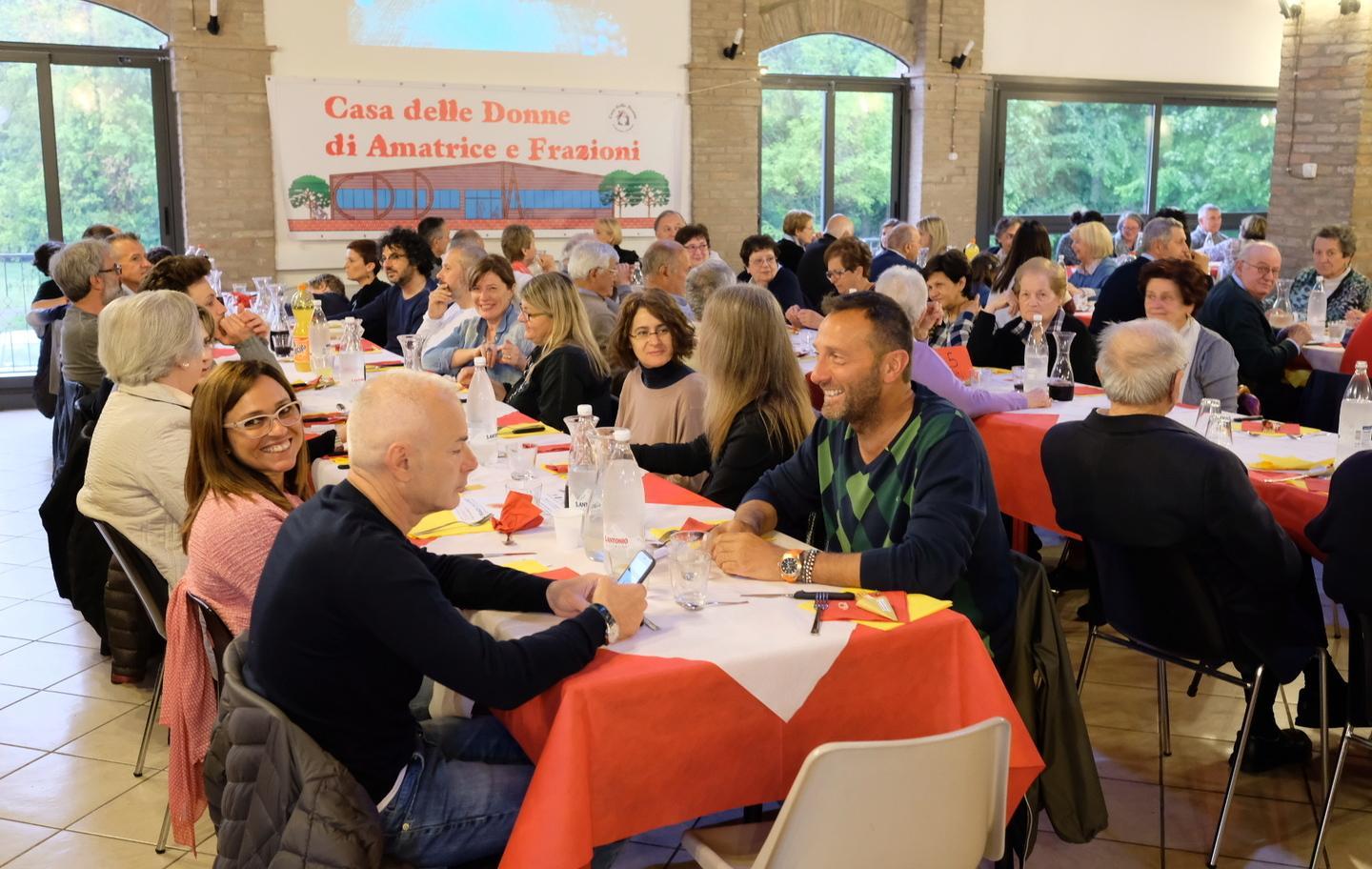 Castelfranco, solidarietà a pranzo con Amatrice  