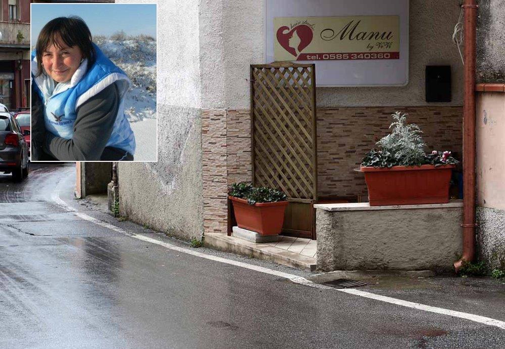 Nel riquadro la vittima