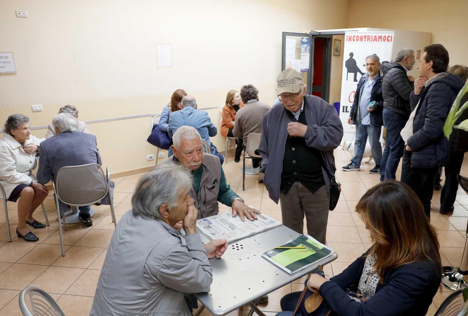 Un momento di "Caffè Tirreno" al circolo Arci Pisanova