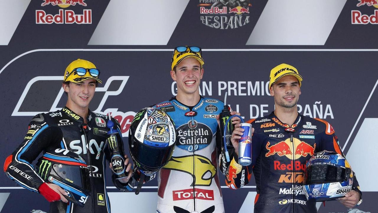 Podio tutto iberico Pedrosa in trionfo Rossi solo decimo