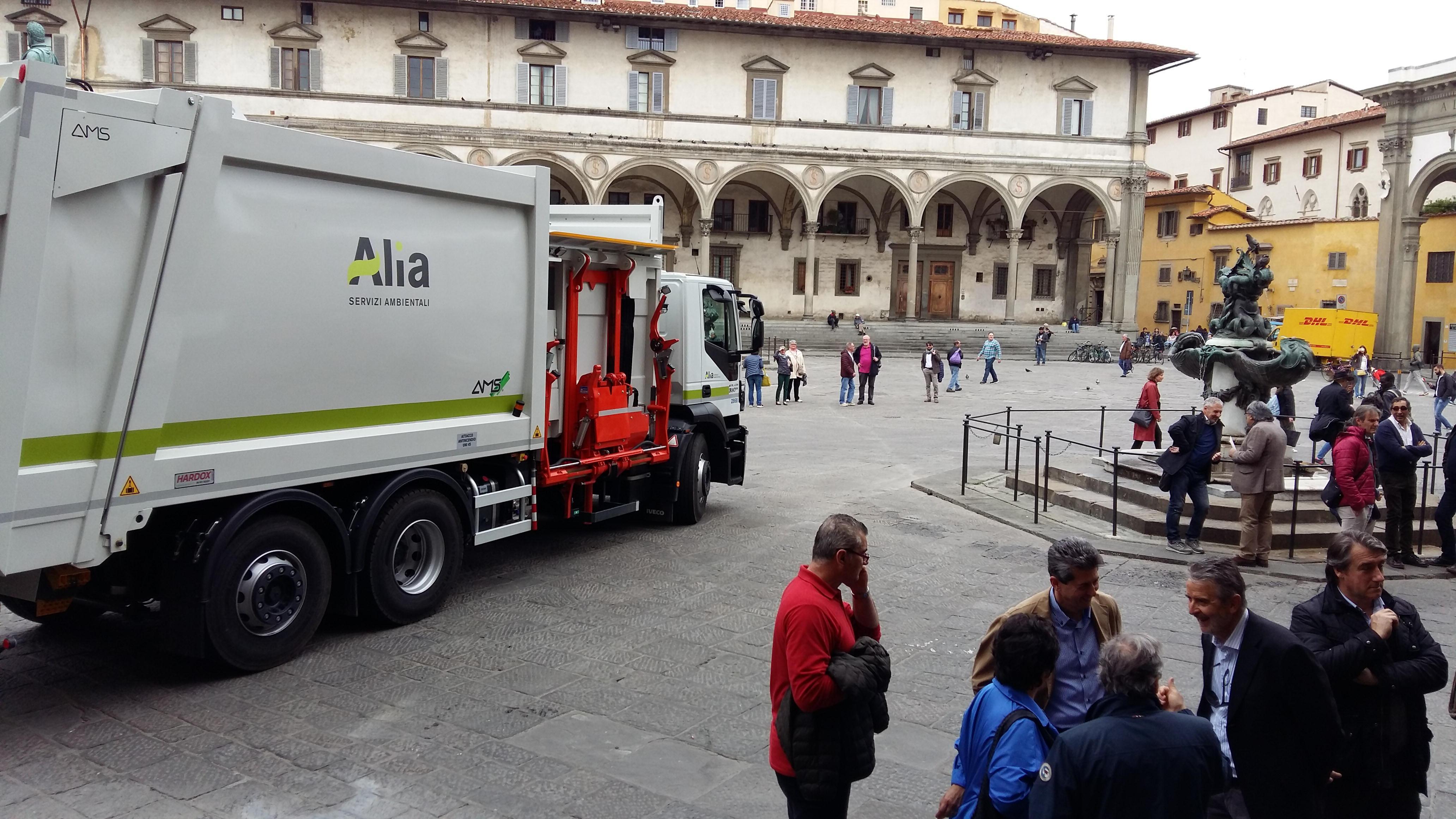 Un mezzo di Alia a Firenze
