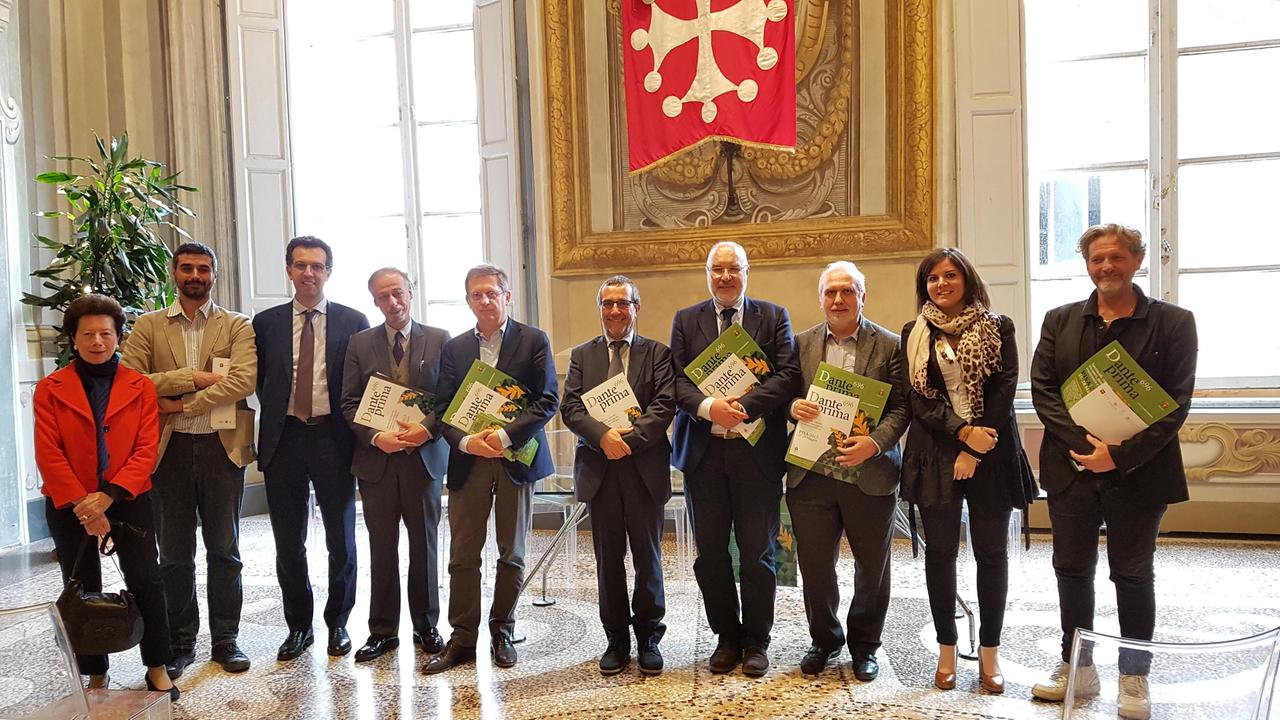 La conferenza stampa di presentazione di "Danteprima"