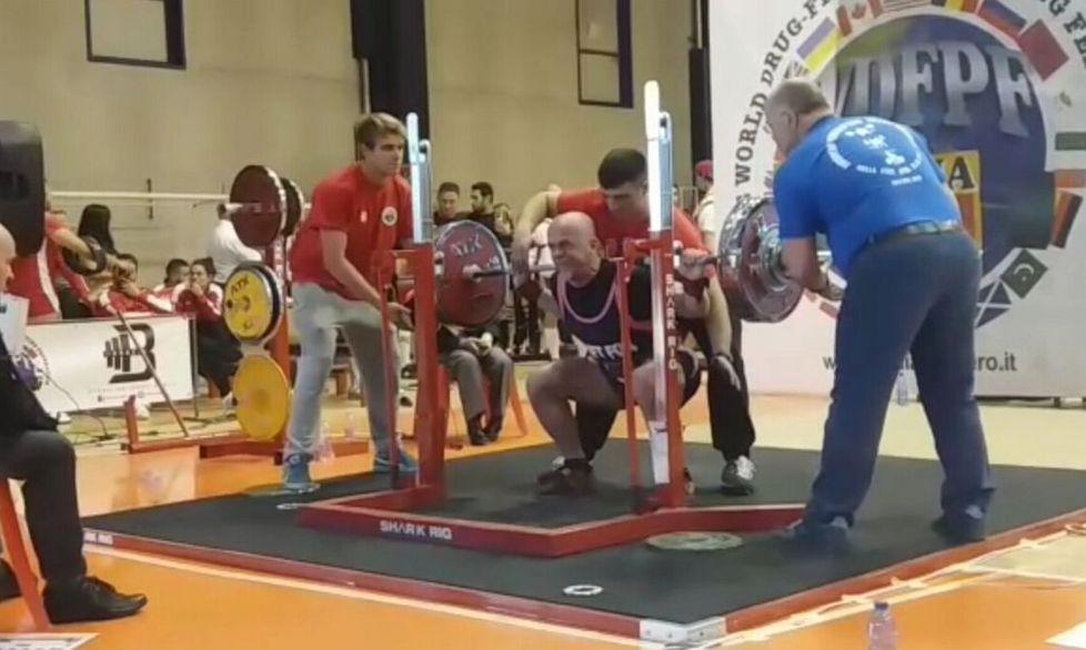 Dore campione di Powerlifting 